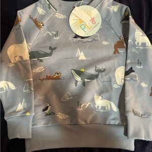 2T Arctic Animal Sweater